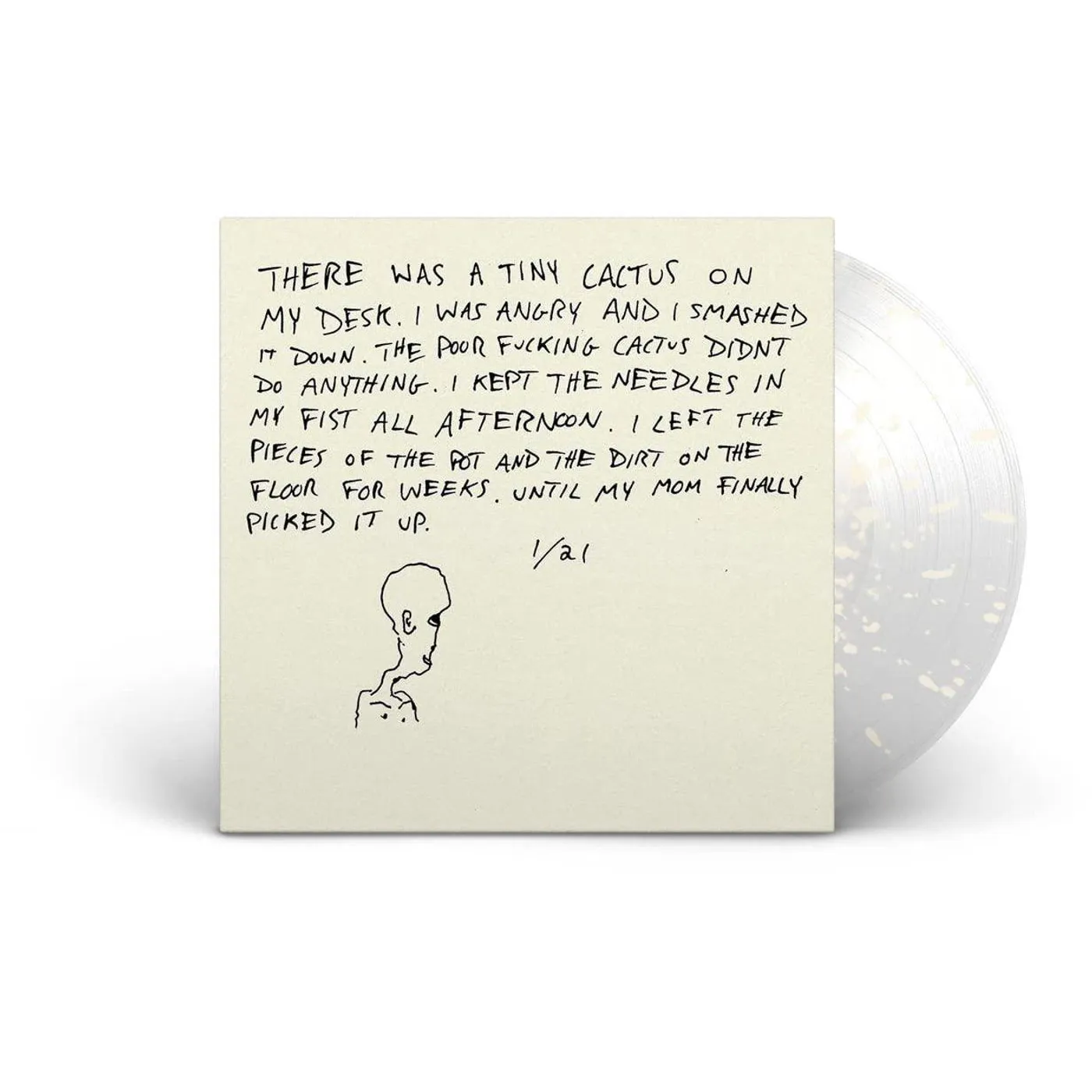 Horse Jumper of Love (Clear w/ Bone White Splatter) Vinyl Record