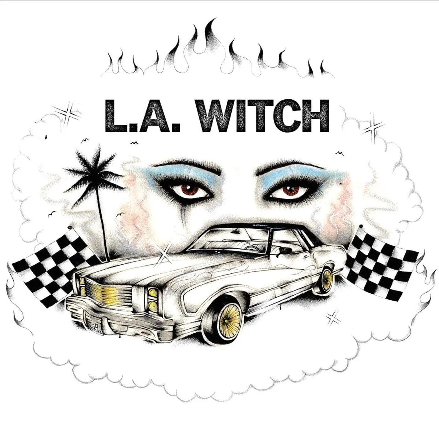 L.A. WITCH (ELECTRIC BLUE) Vinyl Record