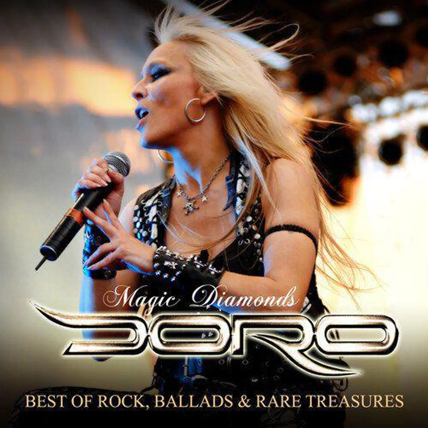 Doro Magic Diamonds - Best Of Ballads (Clear) Vinyl Record