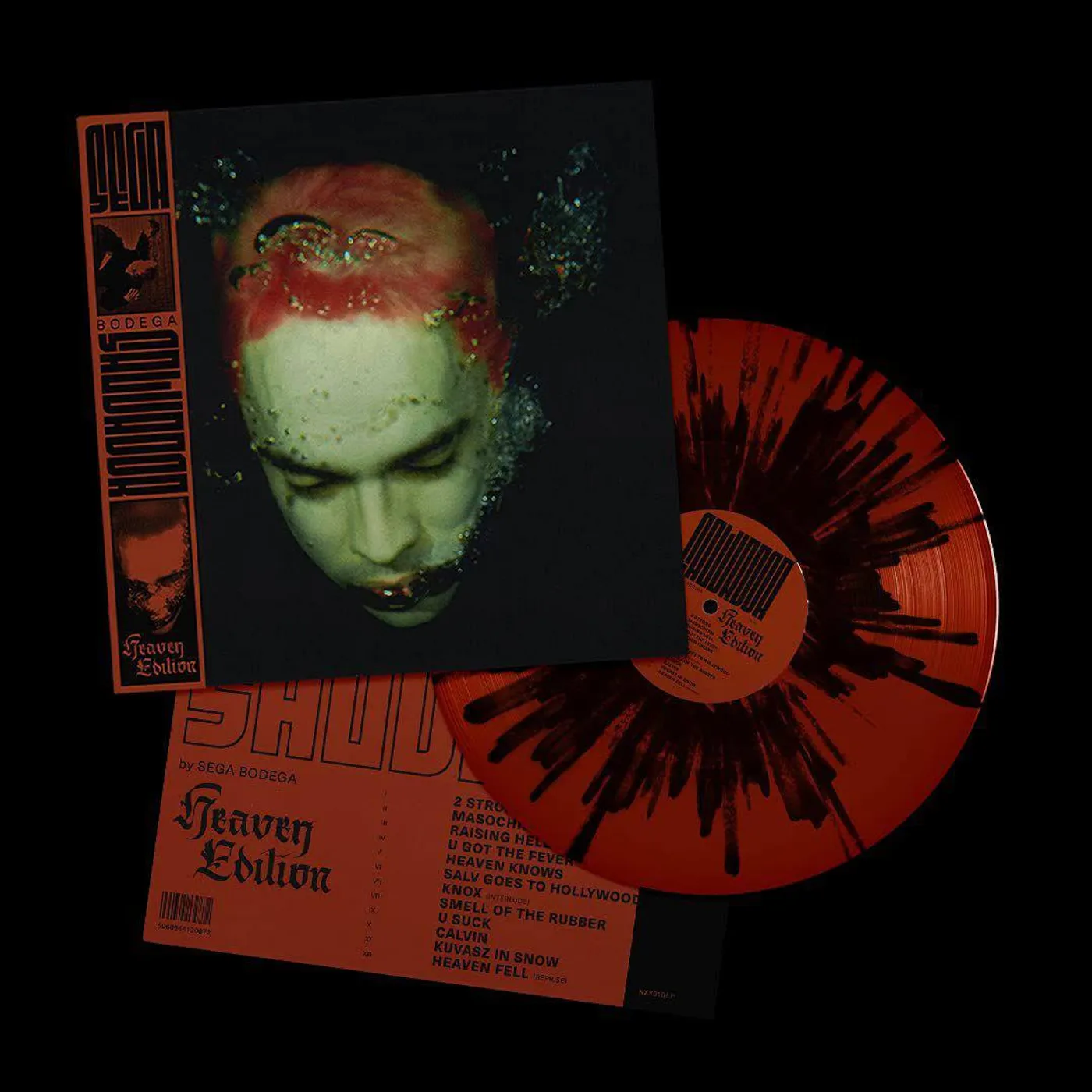Sega Bodega Salvador (RED & BLACK SPLATTER) Vinyl Record