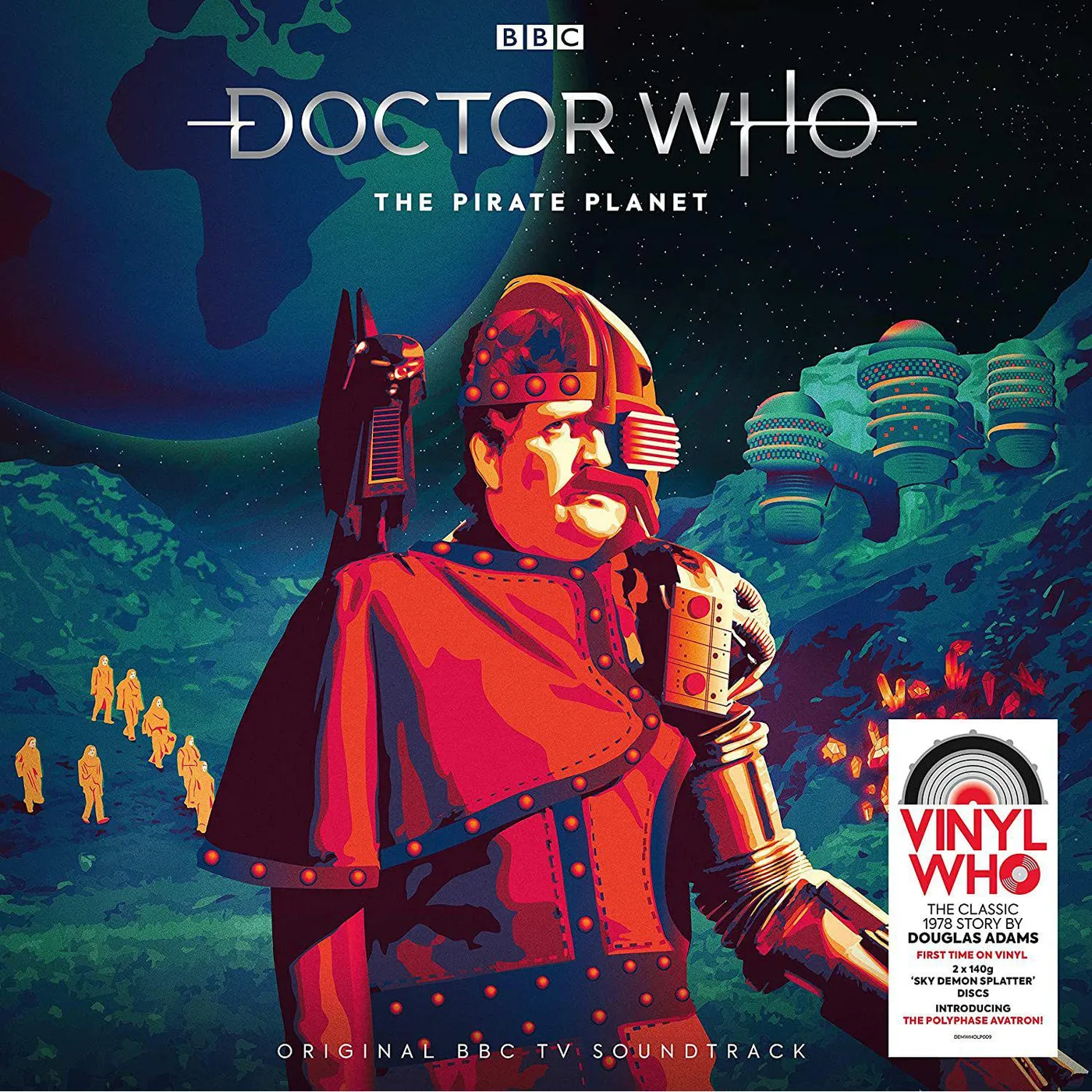 Doctor Who Pirate Planet Vinyl Record
