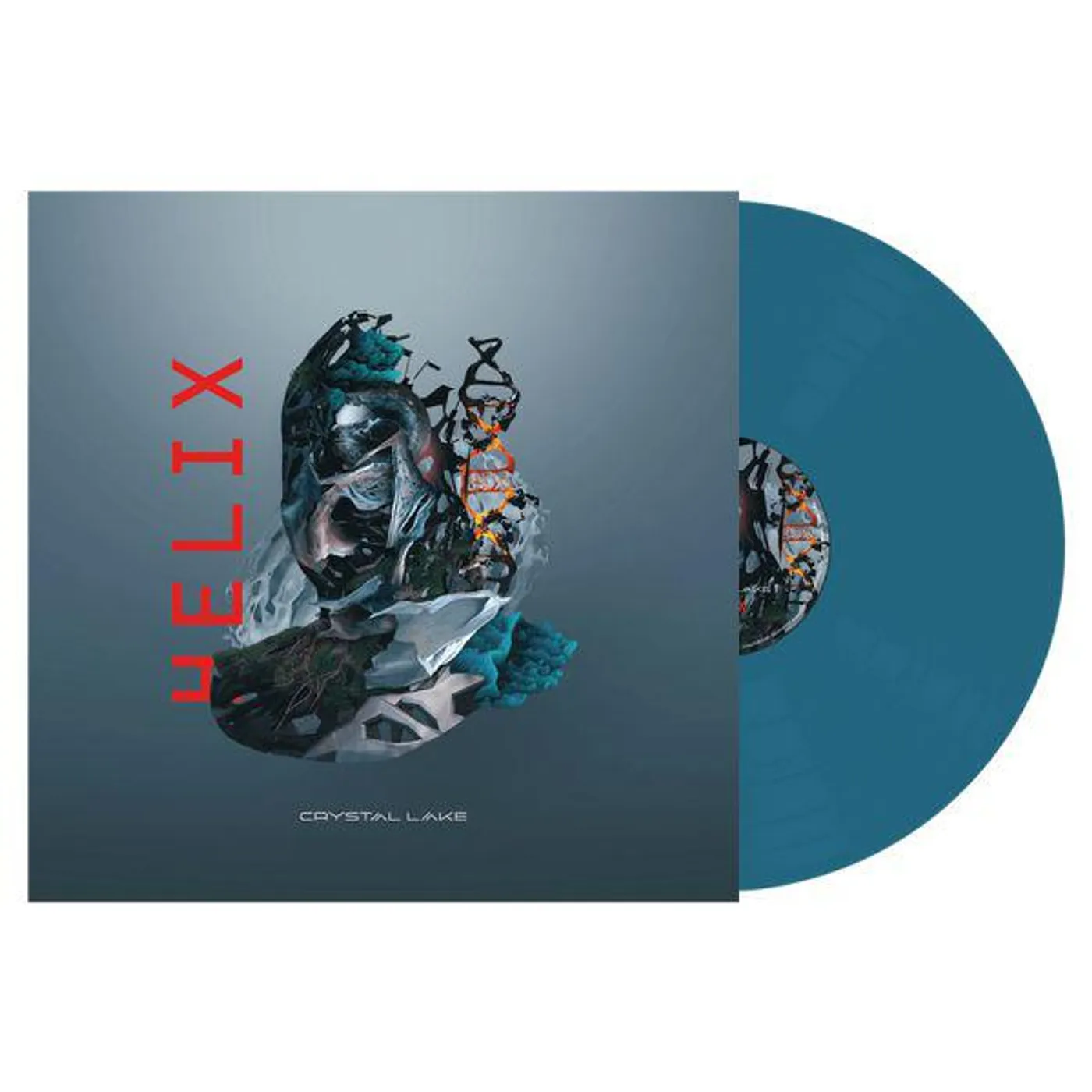 Crystal Lake Helix (Aqua Blue) Vinyl Record