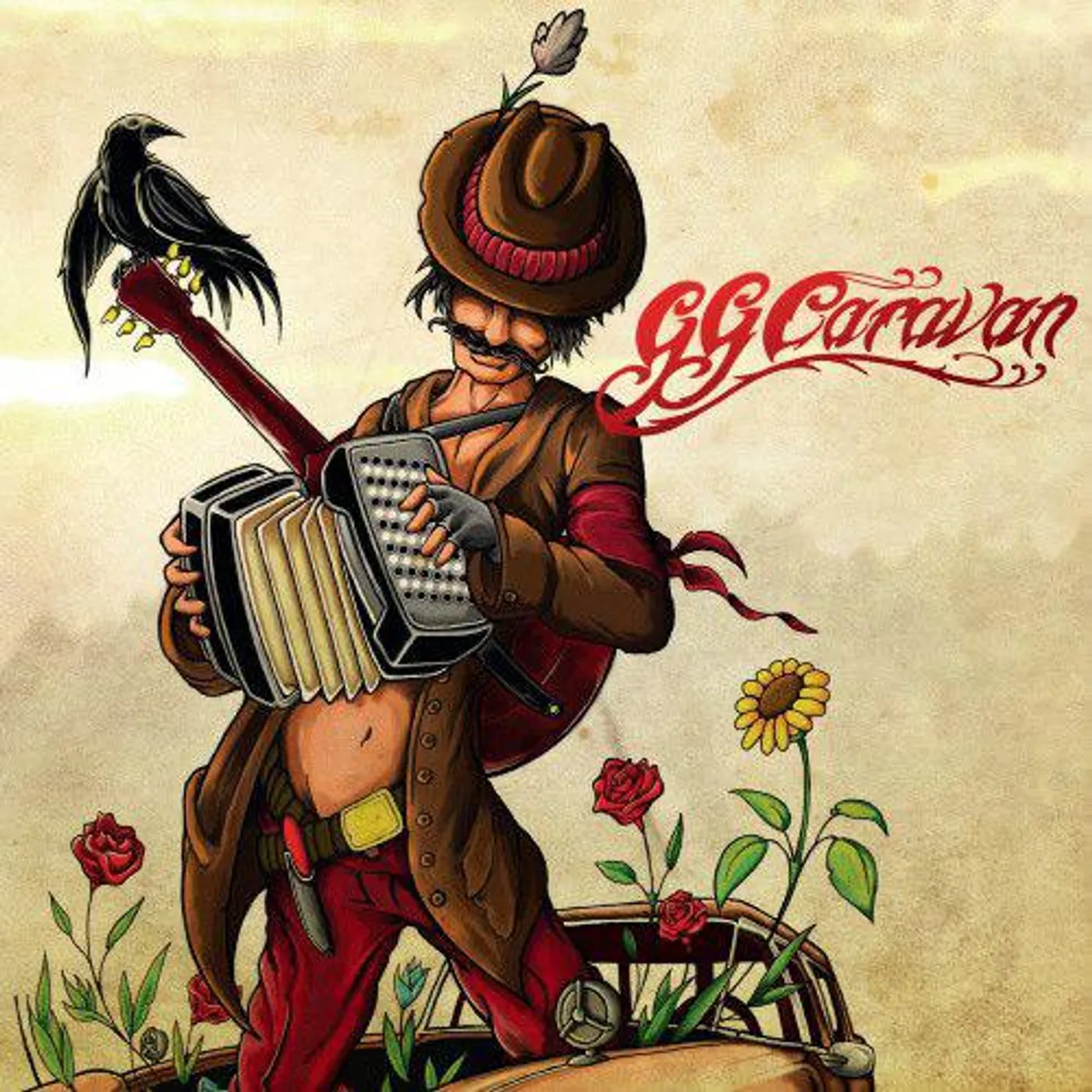 GG CARAVAN Vinyl Record - Portugal Release