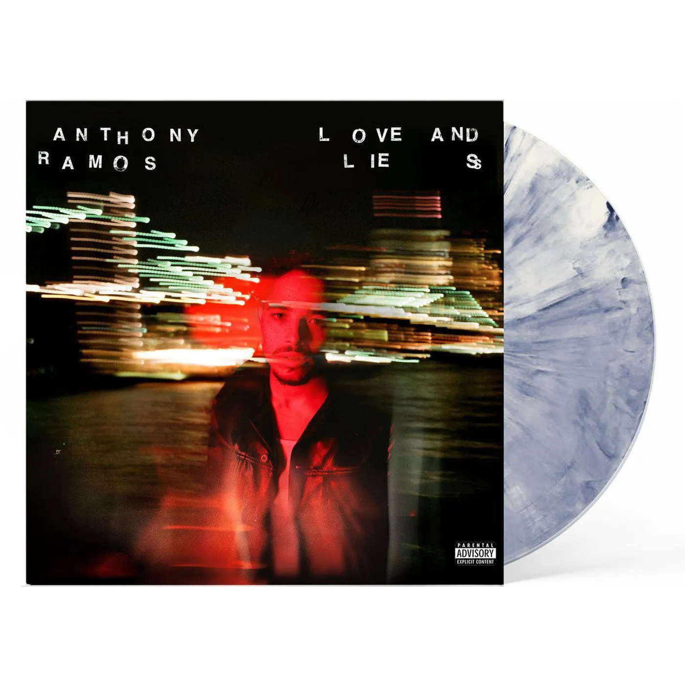 Anthony Ramos Love And Lies (Black/Platinum Swirl) Vinyl Record