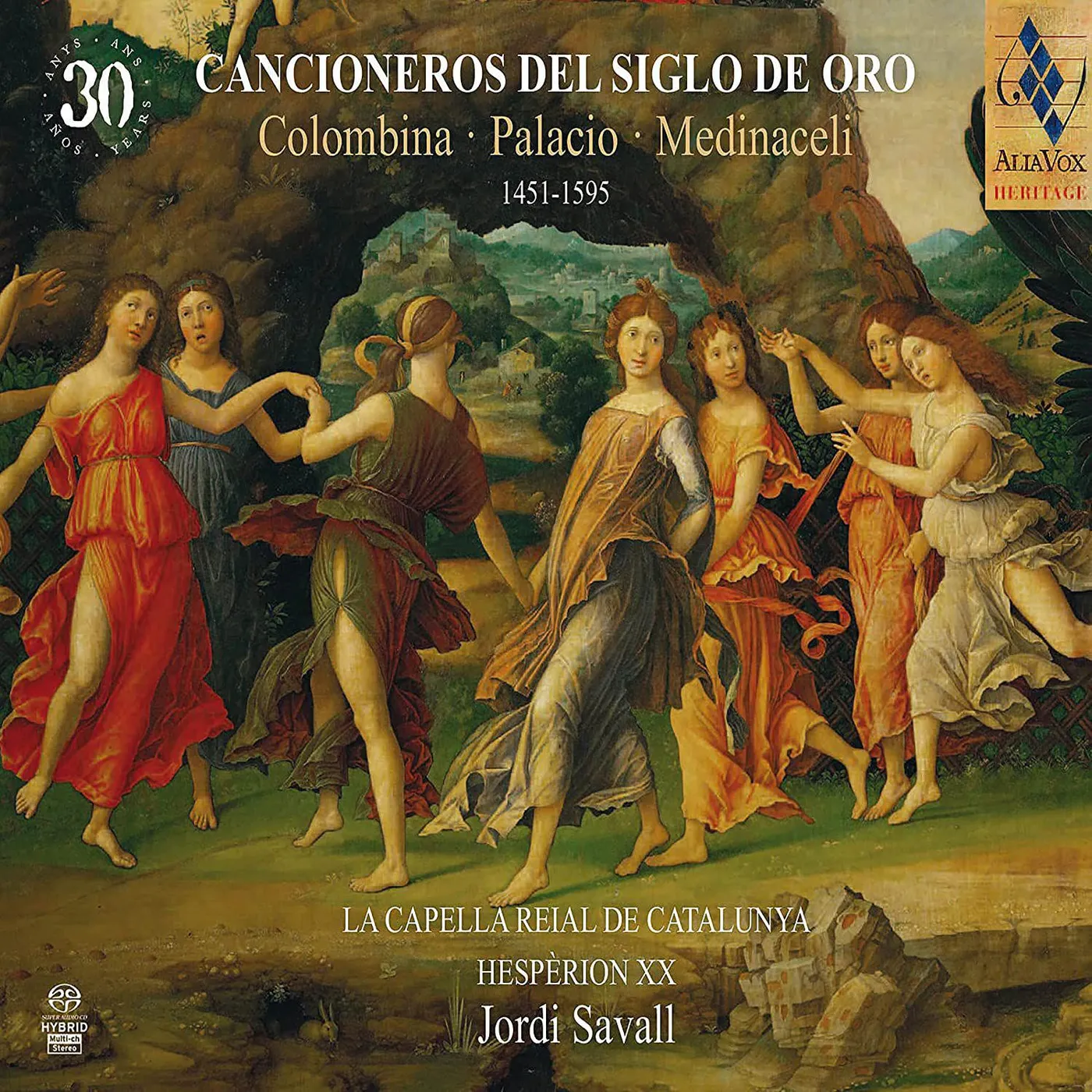Jordi Savall CANCIONEROS DEL SIGLO DE ORO 1451-1595 CD Super Audio CD
