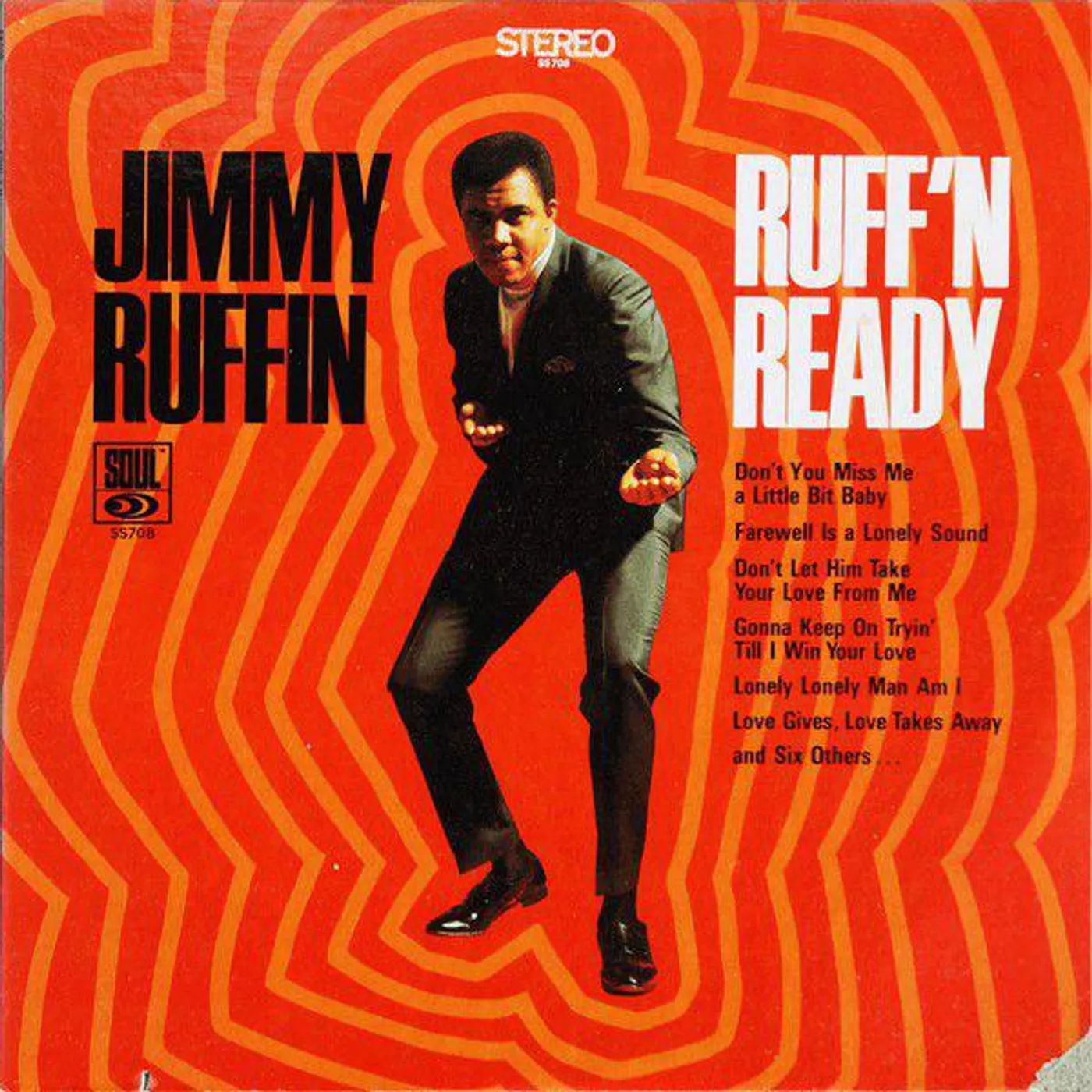 Jimmy Ruffin Ruff N Ready Vinyl Record