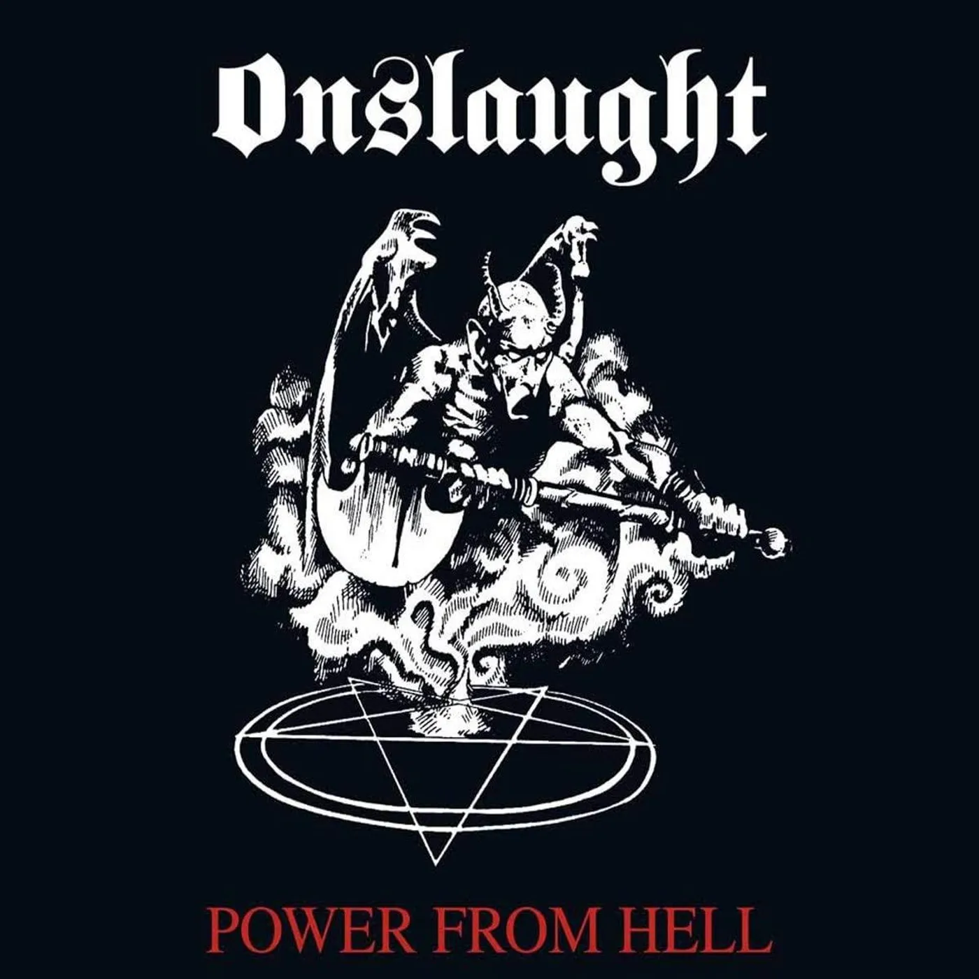 Onslaught Power From Hell Vinyl Record