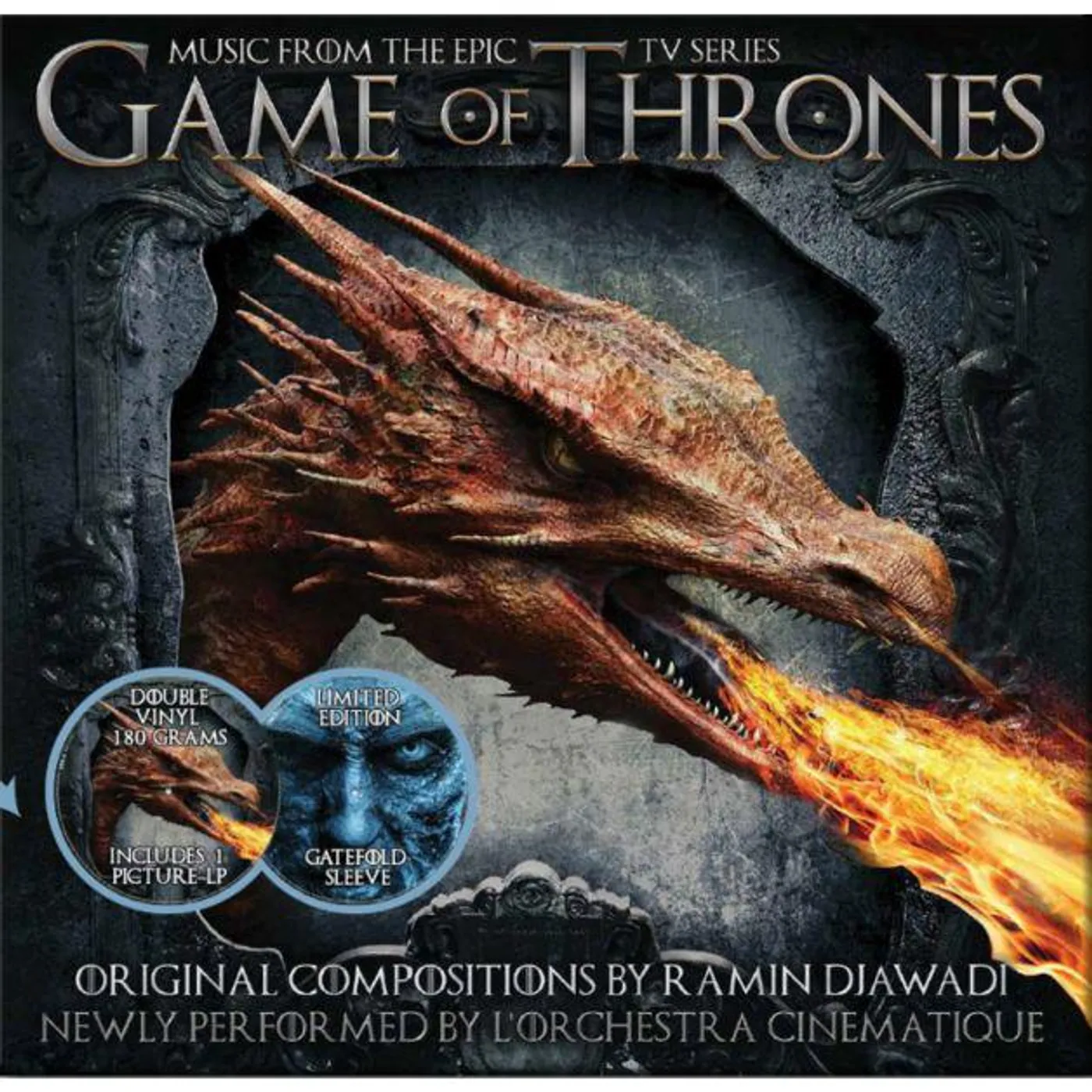 L'Orchestra Cinematique GAME OF THRONES: MUSIC FROM THE TV SERIES VOLUME 1 Vinyl Record