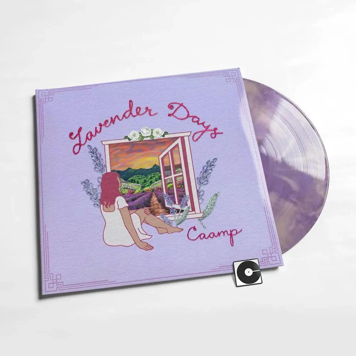 Caamp Lavender Days (Pink And Purple Galaxy Swirl) Vinyl Record