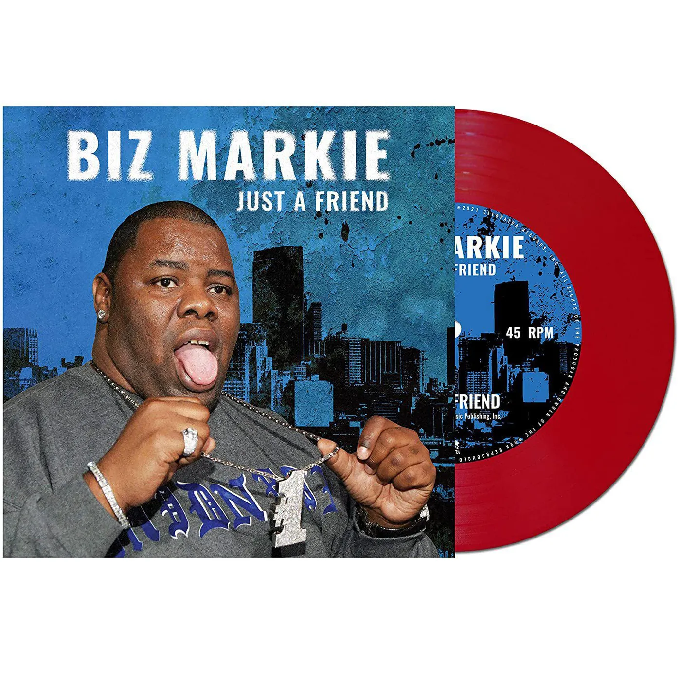 Biz Markie Just A Friend (Red) Vinyl Record