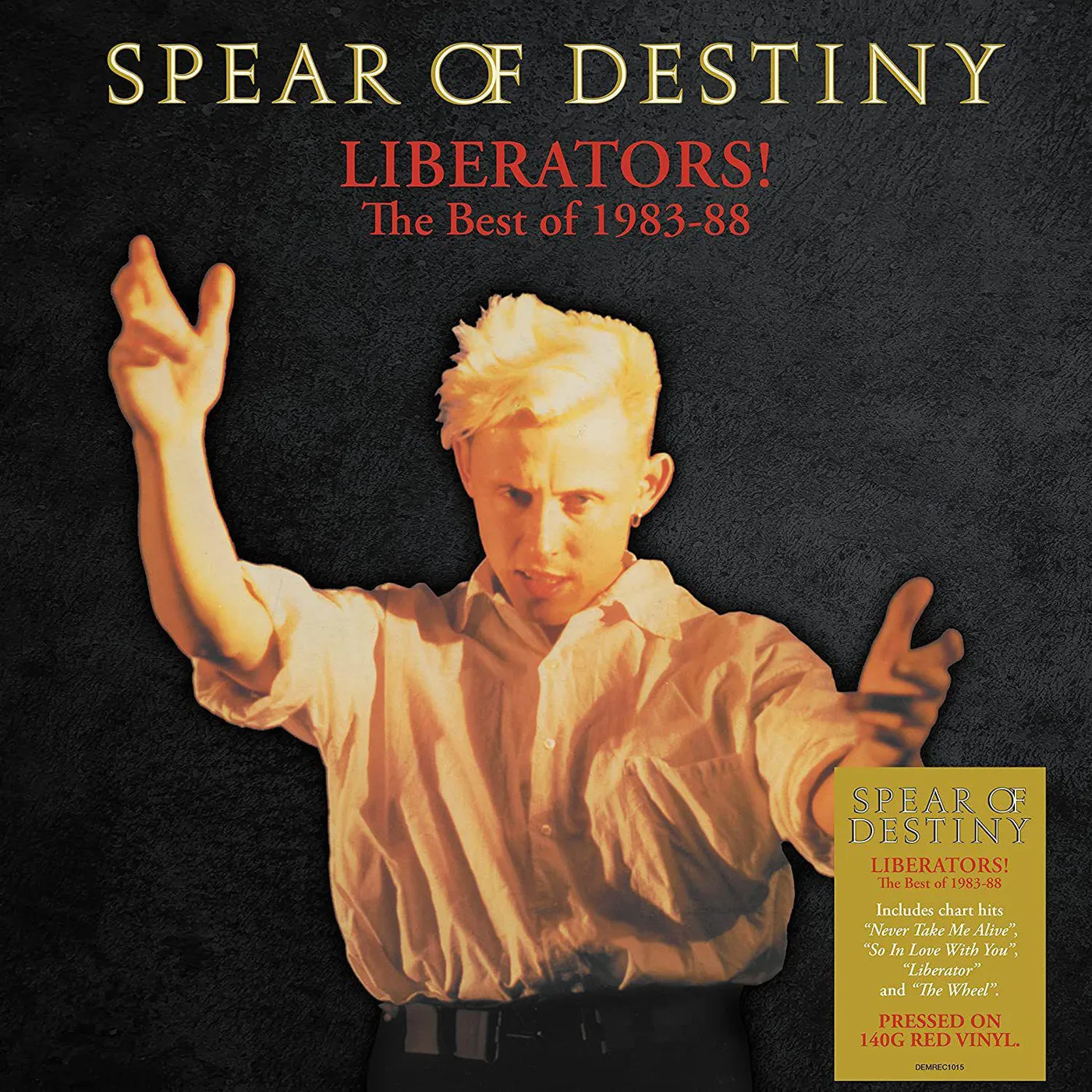 Spear Of Destiny Liberators: The Best of 1983-1988 (Red) Vinyl Record