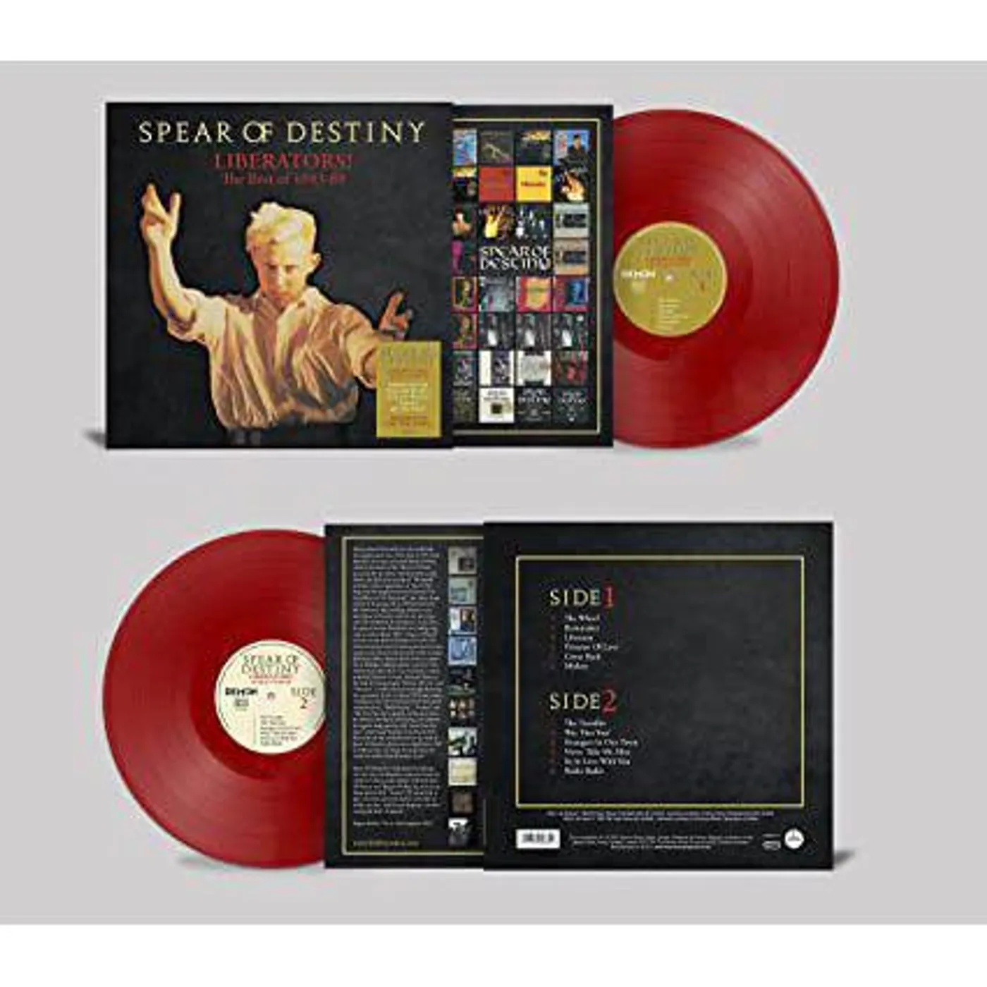 Spear Of Destiny Liberators: The Best of 1983-1988 (Red) Vinyl Record