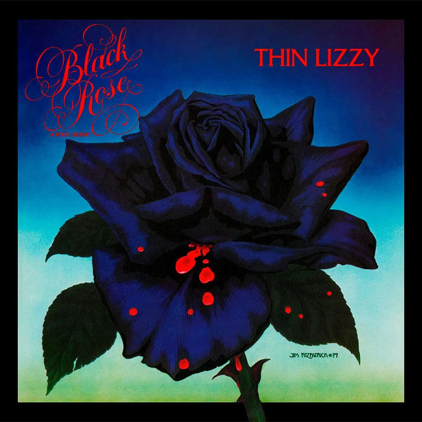 Thin Lizzy Black Rose - A Rock Legend Vinyl Record