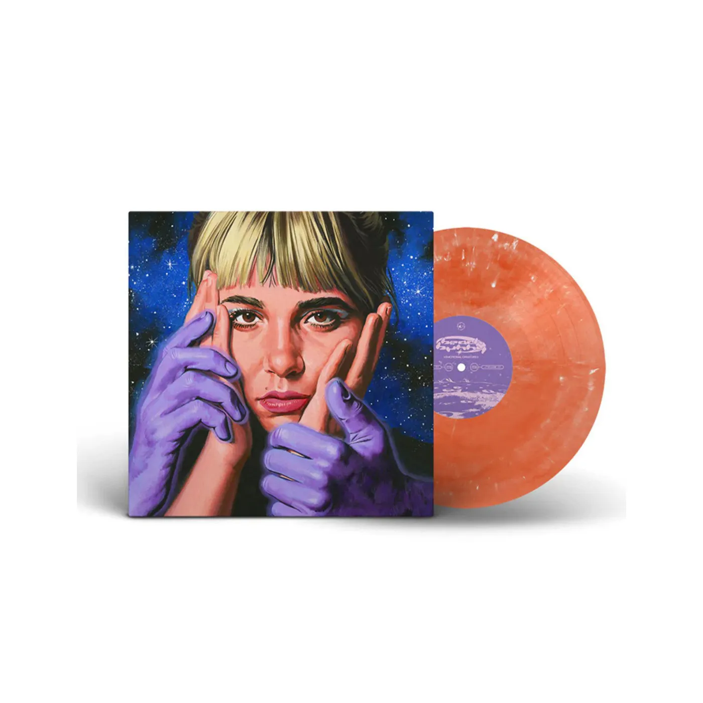 Beach Bunny Emotional Creature (Orange Marble) Vinyl Record