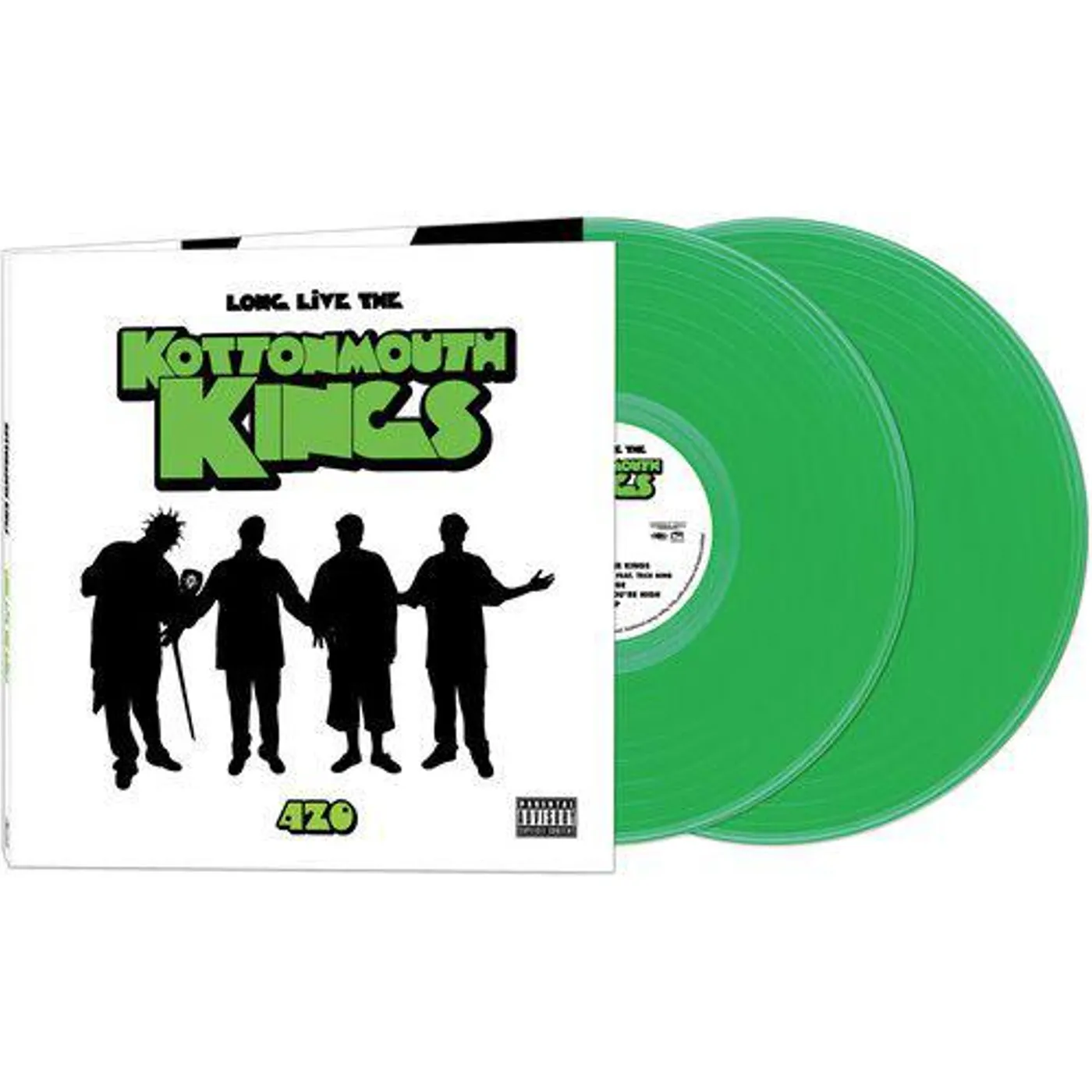 Kottonmouth Kings LONG LIVE THE KINGS - GREEN Vinyl Record