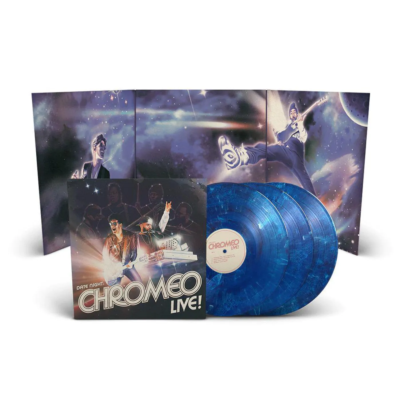 Date Night: Chromeo Live (Blue Oceania) Vinyl Record