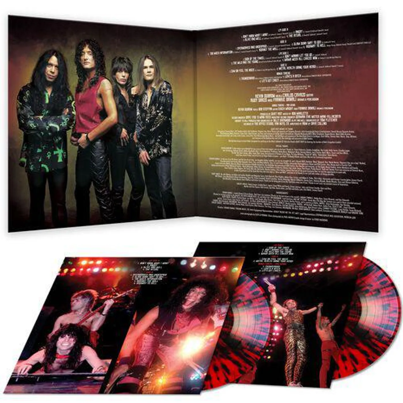 Quiet Riot Alive & Well - Red & Black Splatter Vinyl Record