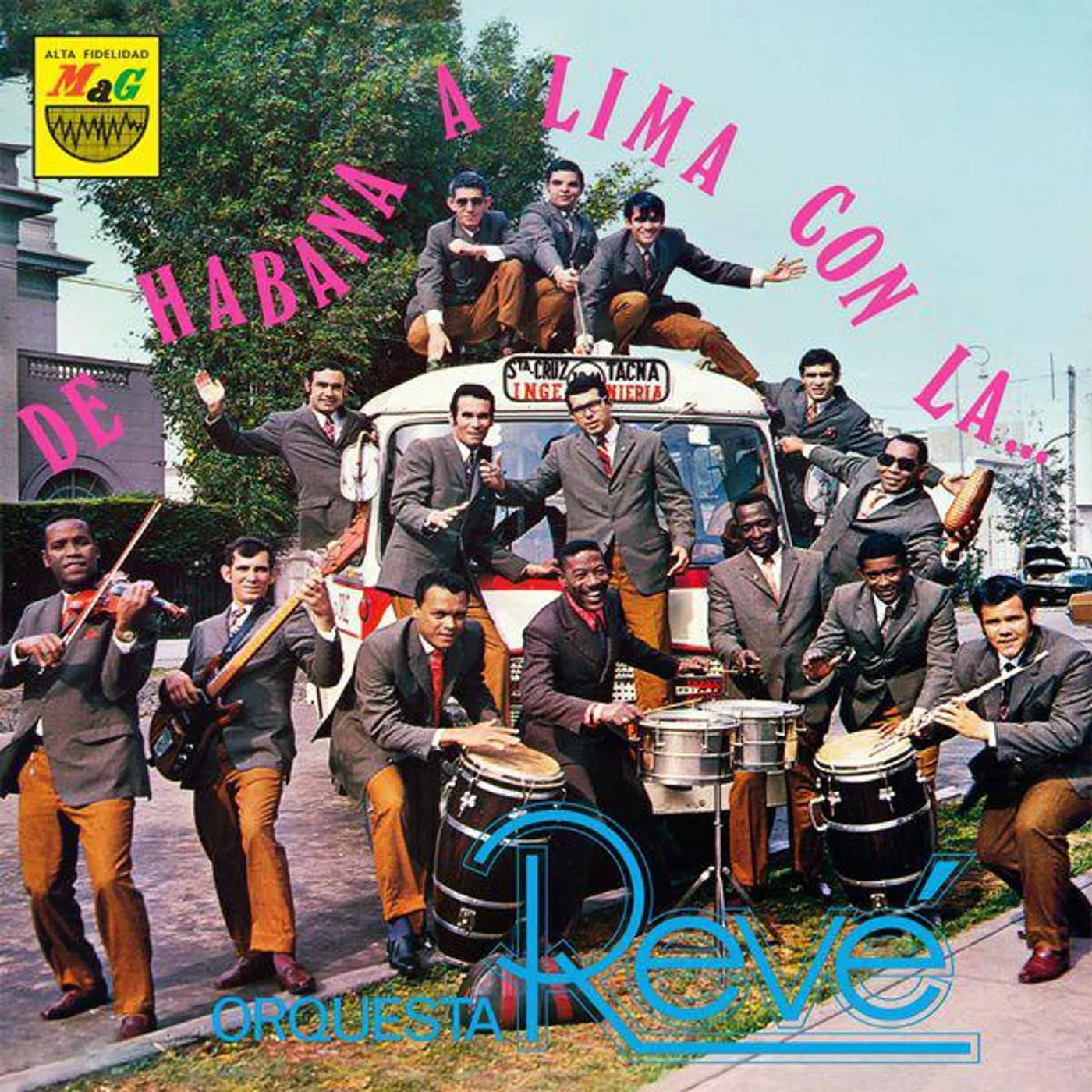 DE HABANA A LIMA CON LA ORQUESTA REVE Vinyl Record