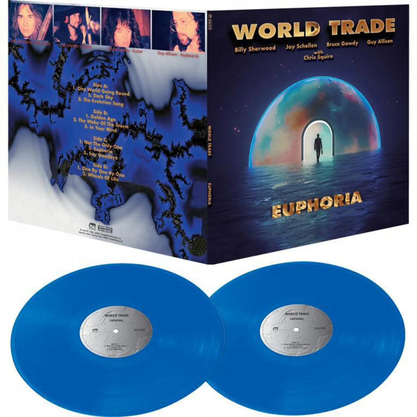 World Trade Euphoria (Blue Double LP) Vinyl Record