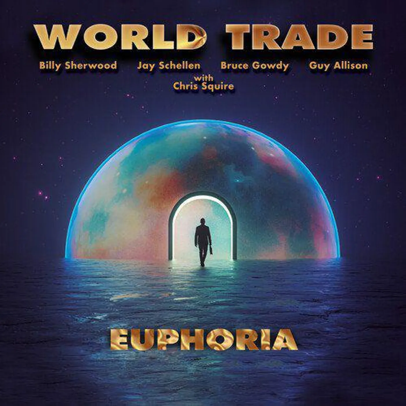 World Trade Euphoria (Blue Double LP) Vinyl Record