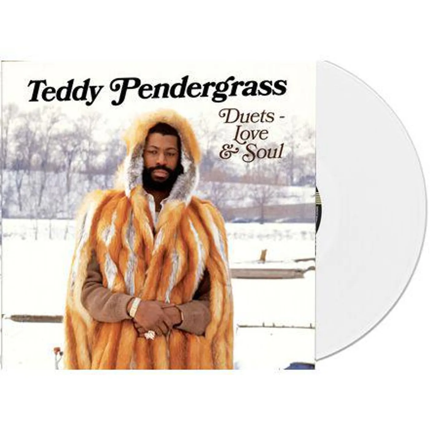 Teddy Pendergrass Duets - Love & Soul - White Vinyl Record