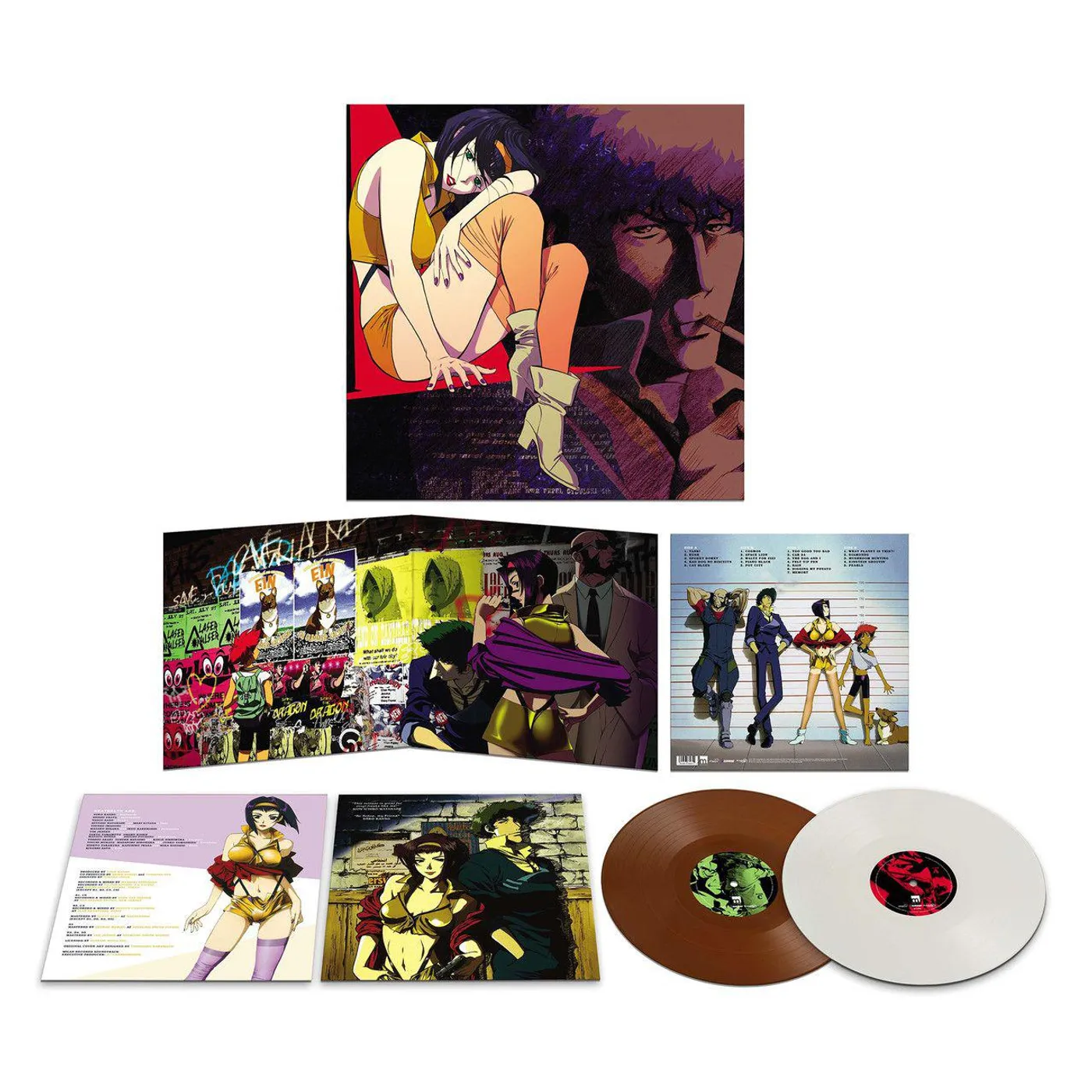 Seatbelts Cowboy Bebop (Original Series Soundtrack - EIN Edition/2LP/Opaque White & Opaque Brown) Vinyl Record
