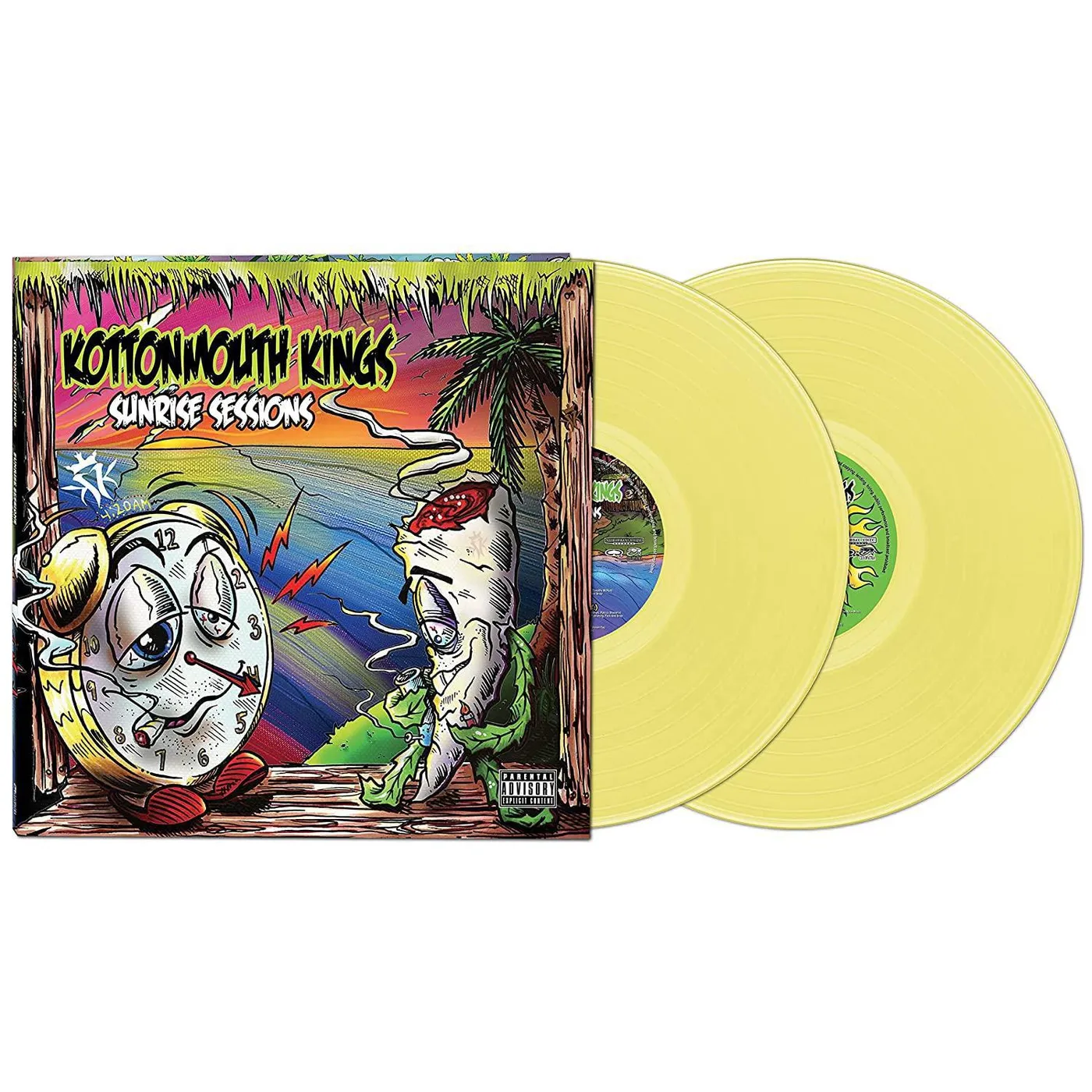 Kottonmouth Kings Sunrise Sessions - Yellow Vinyl Record