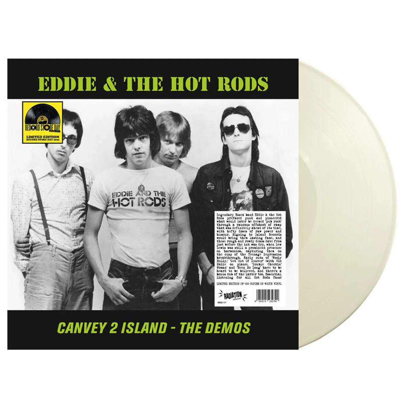 Eddie & The Hot Rods Canvey 2 Island: The Demos (White Colored Vinyl)