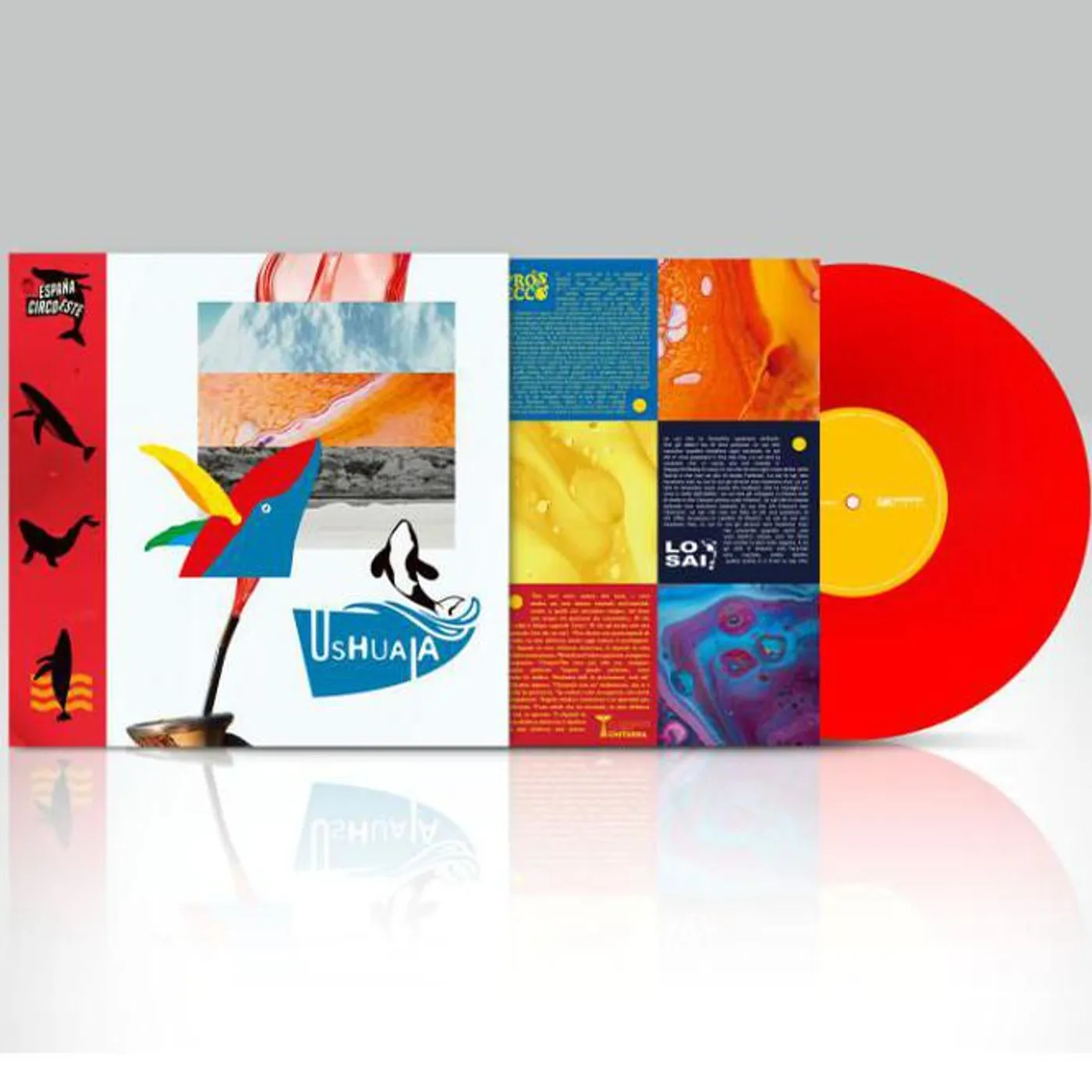 España Circo Este Ushuaia (Red) Vinyl