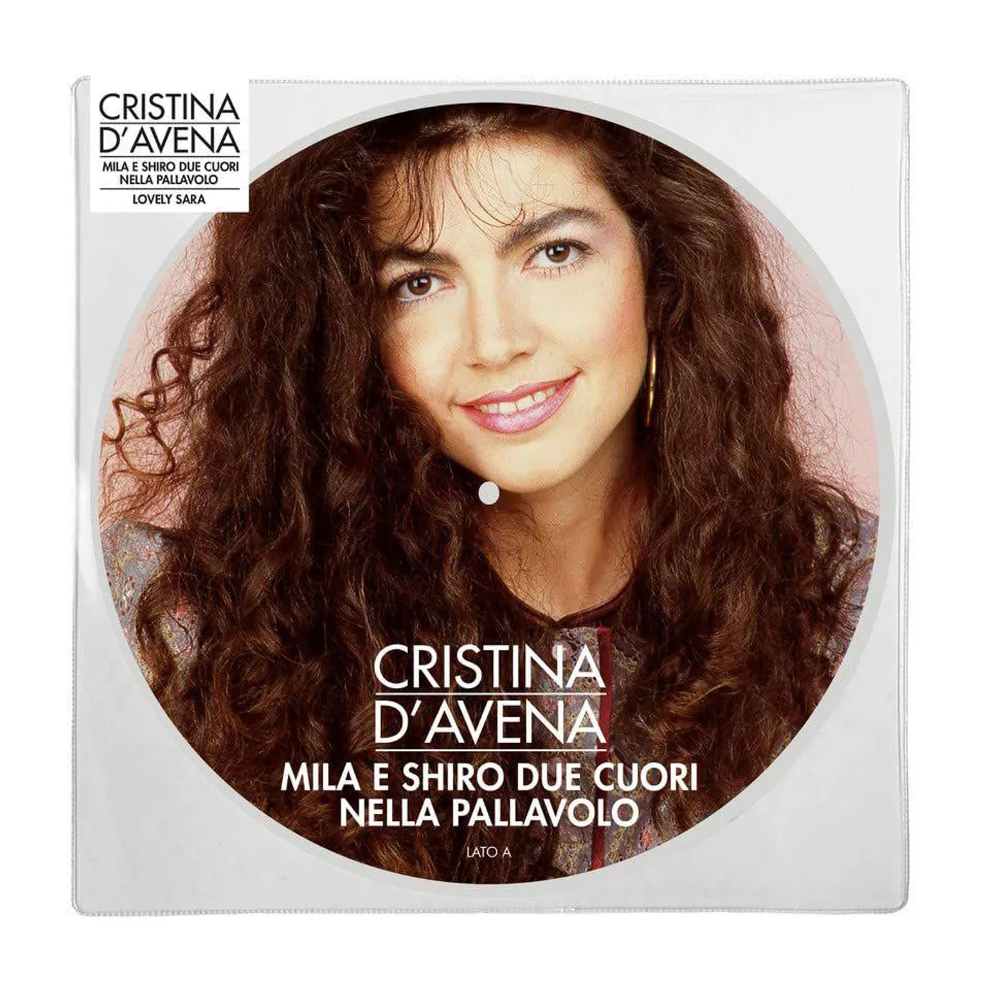Cristina D'Avena Mila E Shiro Due Cuori Nella Pallavolo / Lovely vinyl record
