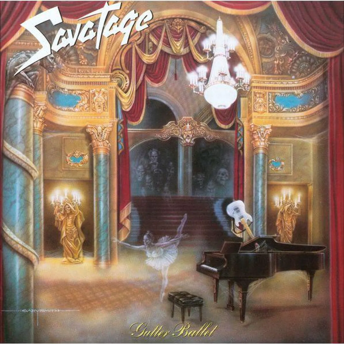 Savatage Guitar Ballet vinyl record