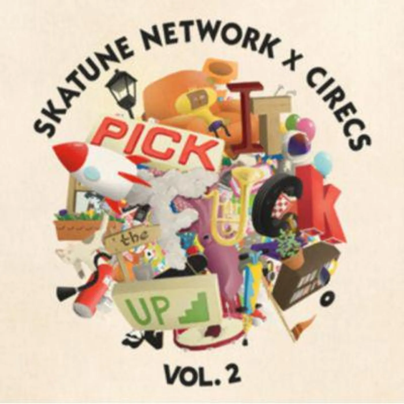 Skatune Network Pick It the Fuck Up 2 Vinyl Record