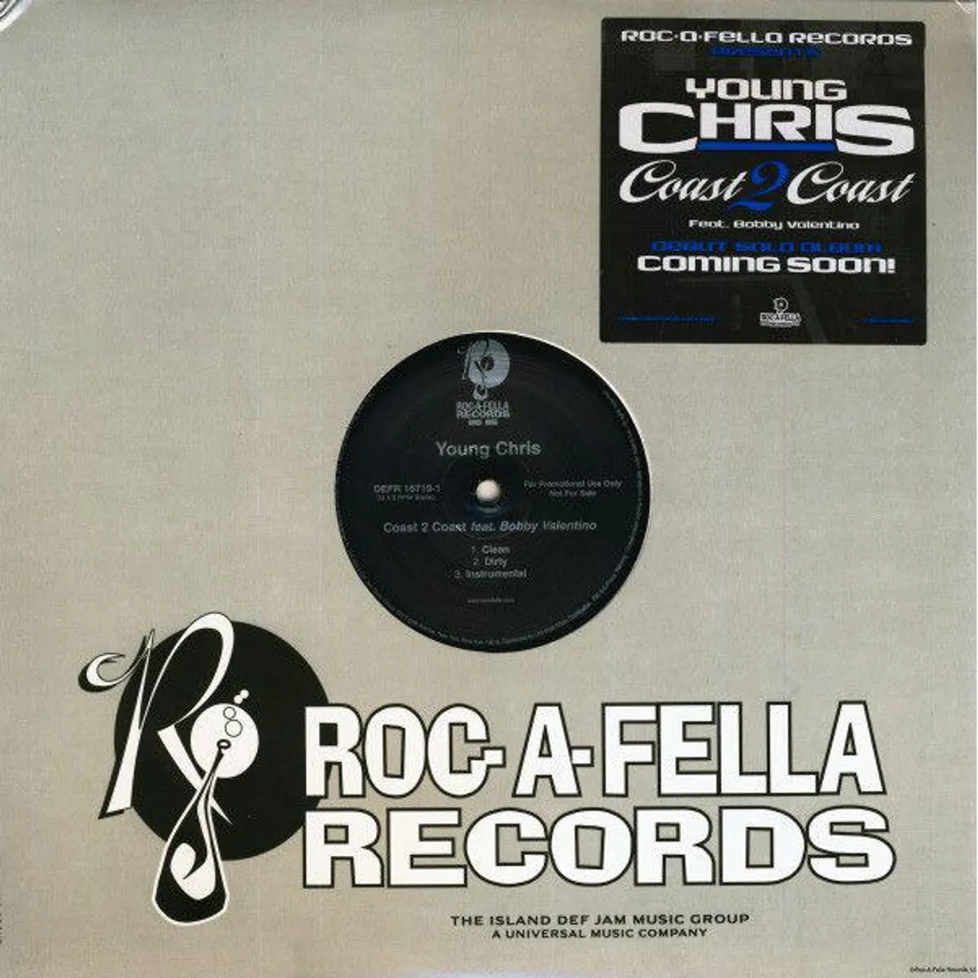 Young Chris COAST TO COAST (X3) Vinyl Record