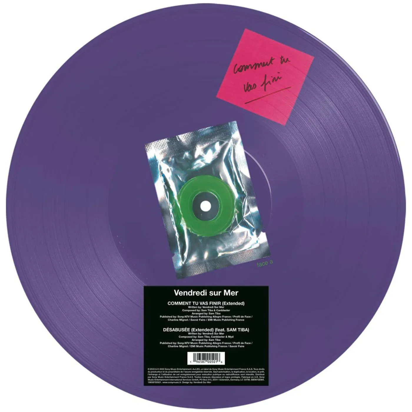 Vendredi sur Mer COMMENT TU VAS FINIR: EXTENDED Vinyl Record