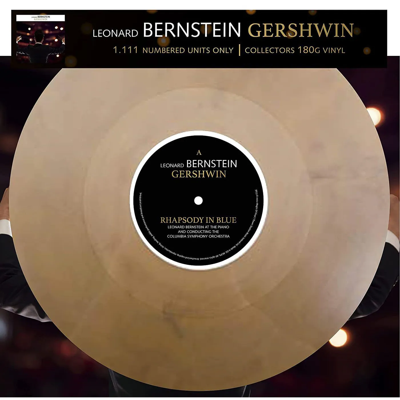 Leonard Bernstein Gershwin Vinyl Record