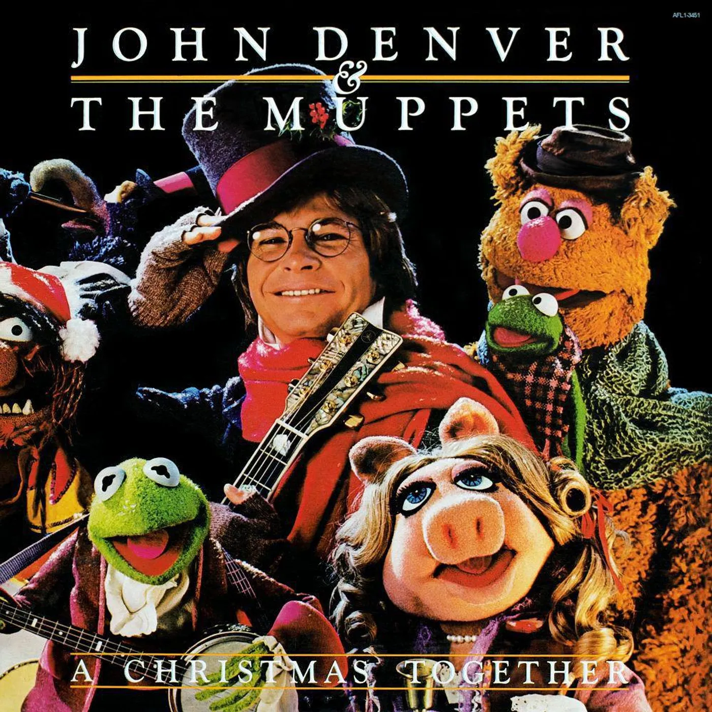 John Denver / The Muppets Christmas Together (Limited/Candy Cane Swirl) Vinyl Record