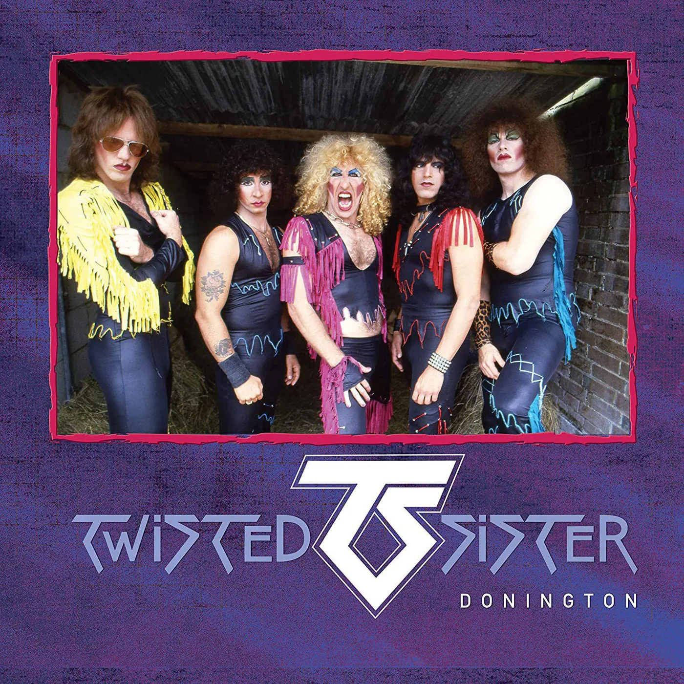 Twisted Sister Donington (Purple Black & White Splatter) Vinyl Record