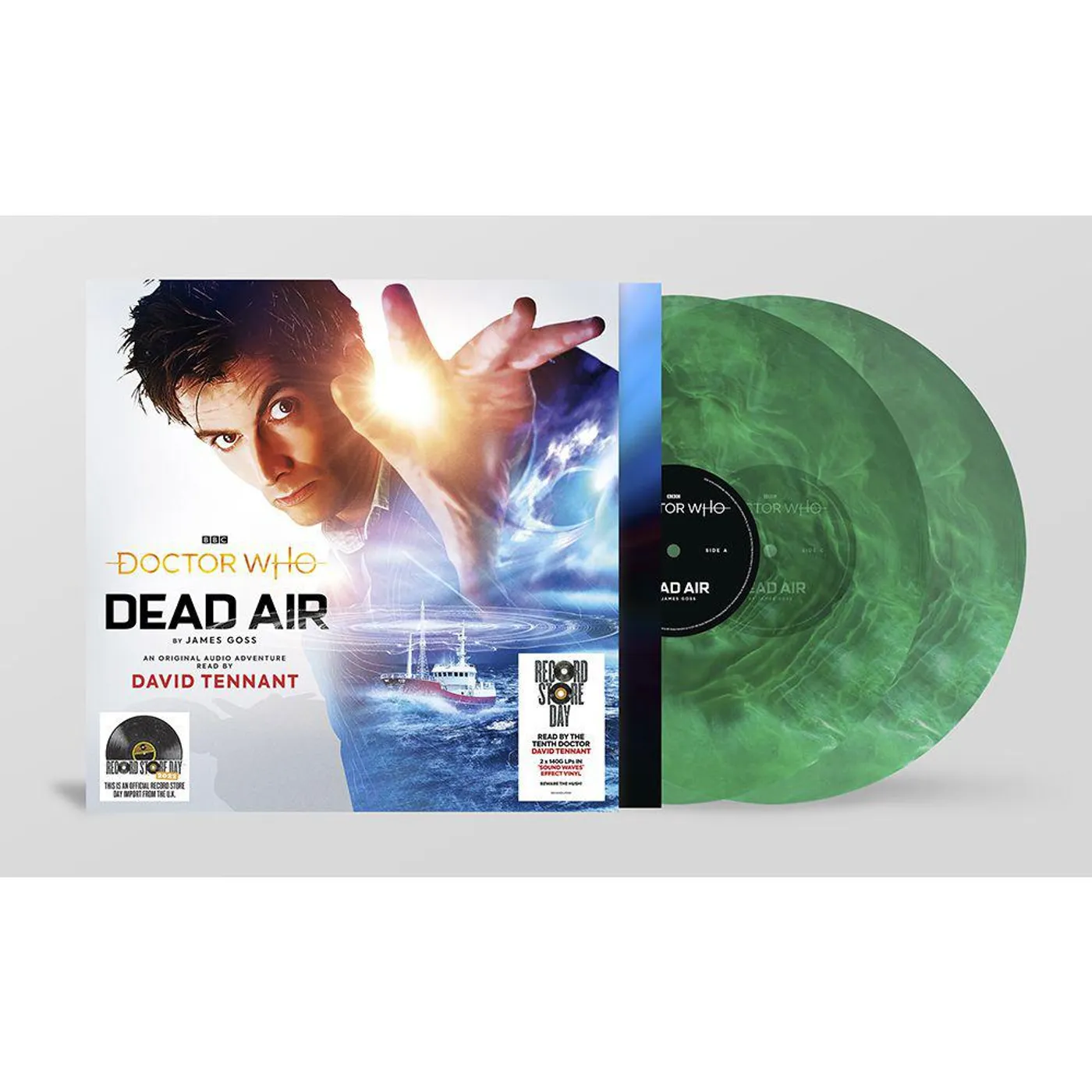 Doctor Who Dead Air 2LP Colored Vinyl Record