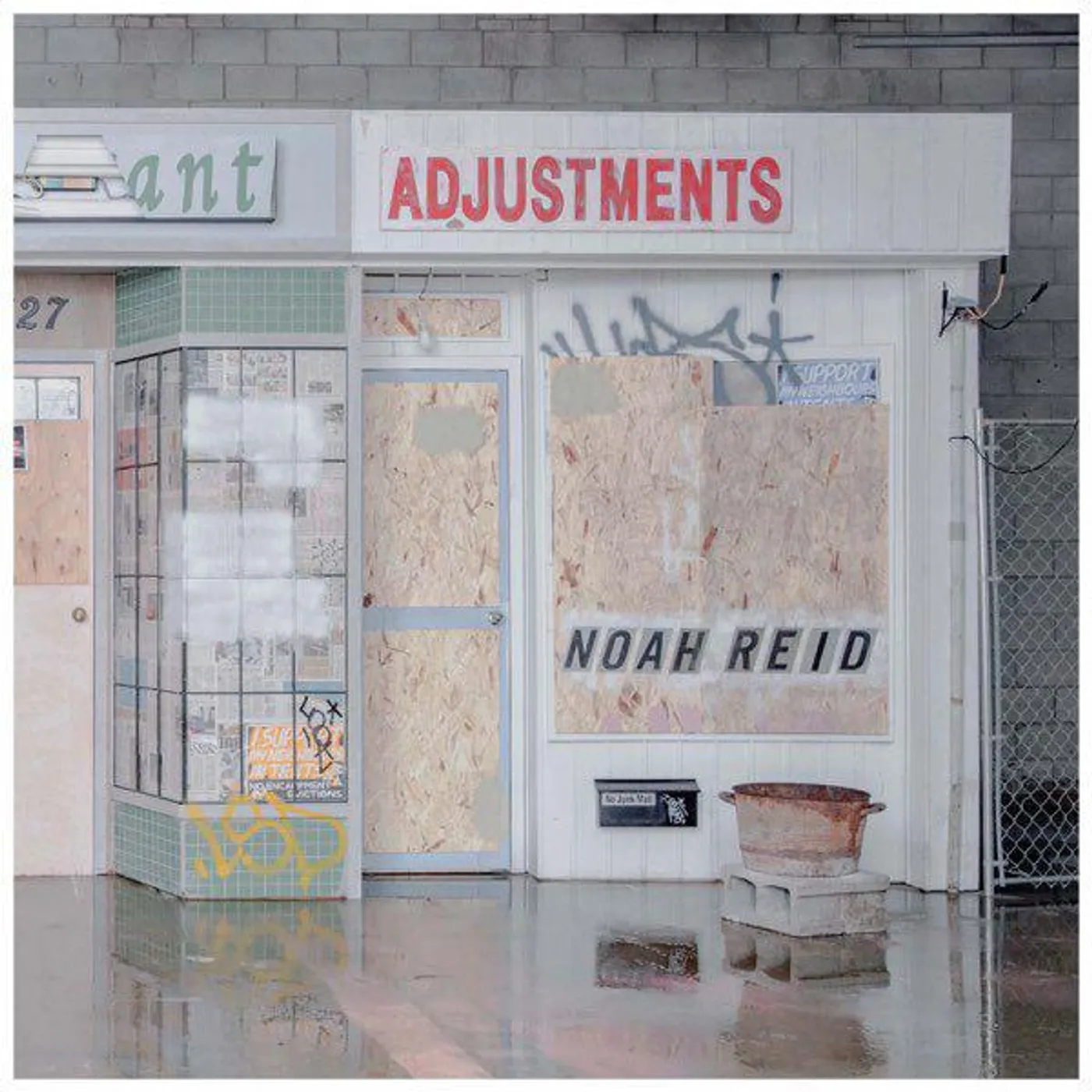 Noah Reid Adjustments vinyl record