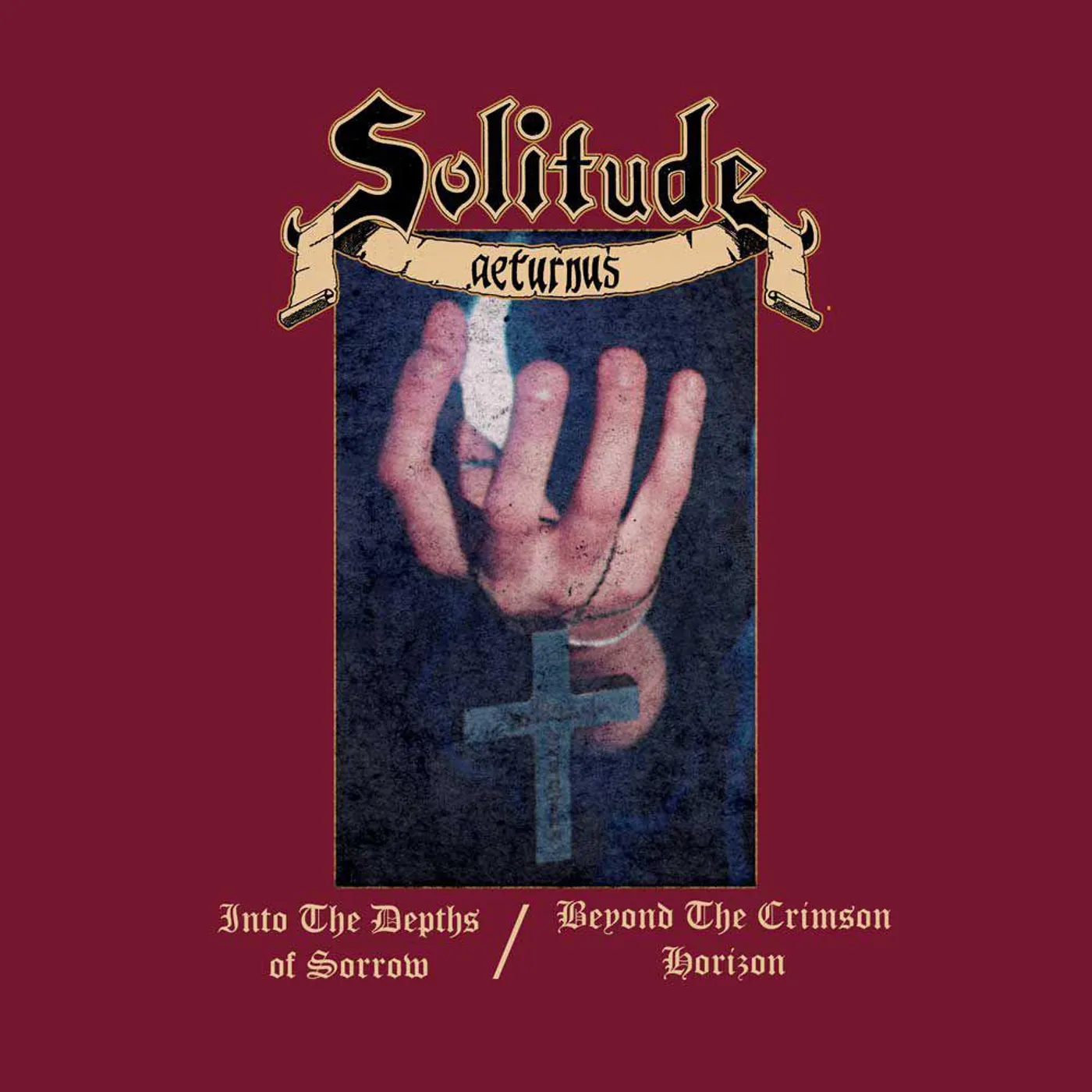 Solitude Aeturnus Into the Depths of Sorrow / Beyond Crimson Horizon CD