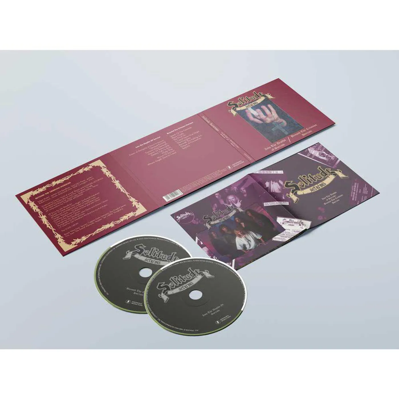 Solitude Aeturnus Into the Depths of Sorrow / Beyond Crimson Horizon CD