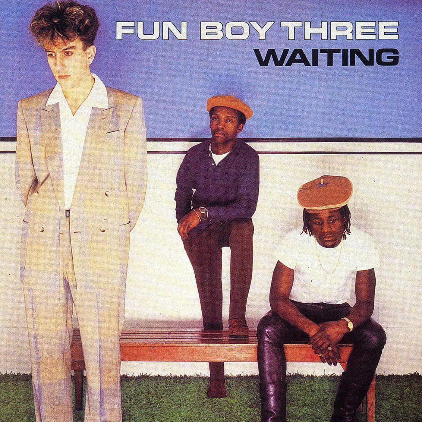 Fun Boy Three Waiting (Blue) Vinyl Record