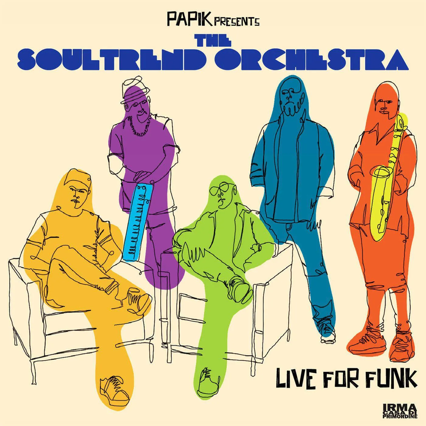 The Soultrend Orchestra LIVE FOR FUNK Vinyl Record