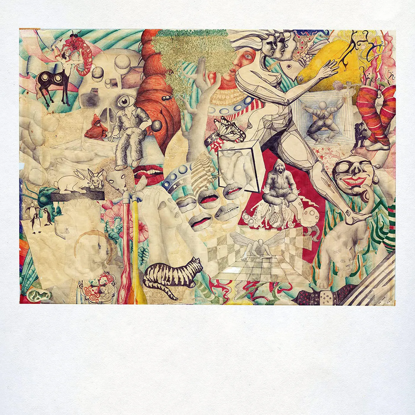 Teen Suicide Honeybee Table At The Butterfly Feast - Yellow Vinyl Record