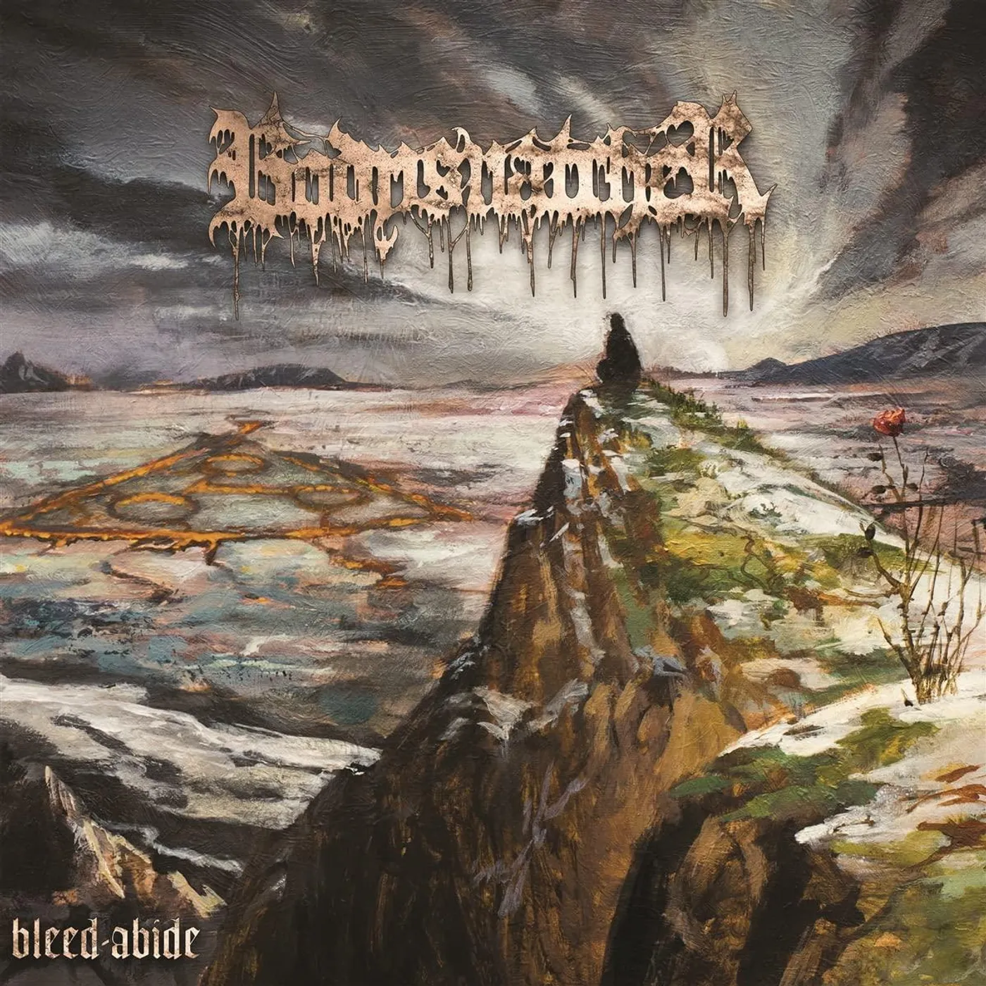 Bodysnatcher Bleed-Abide - Opaque Orchid / Opaque Bone Vinyl Record