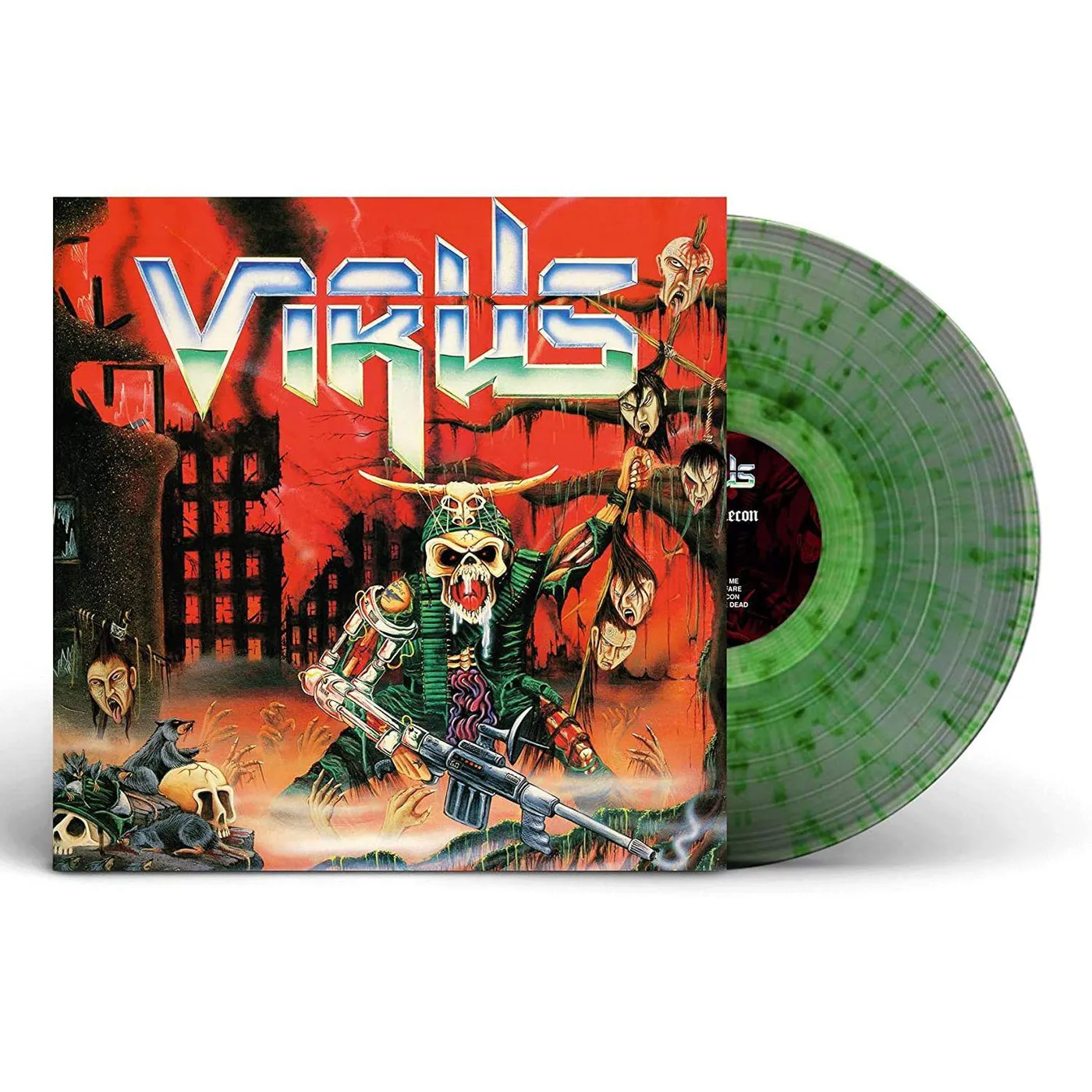 Virus Force Recon (Clear / Green Splatter) Vinyl Record