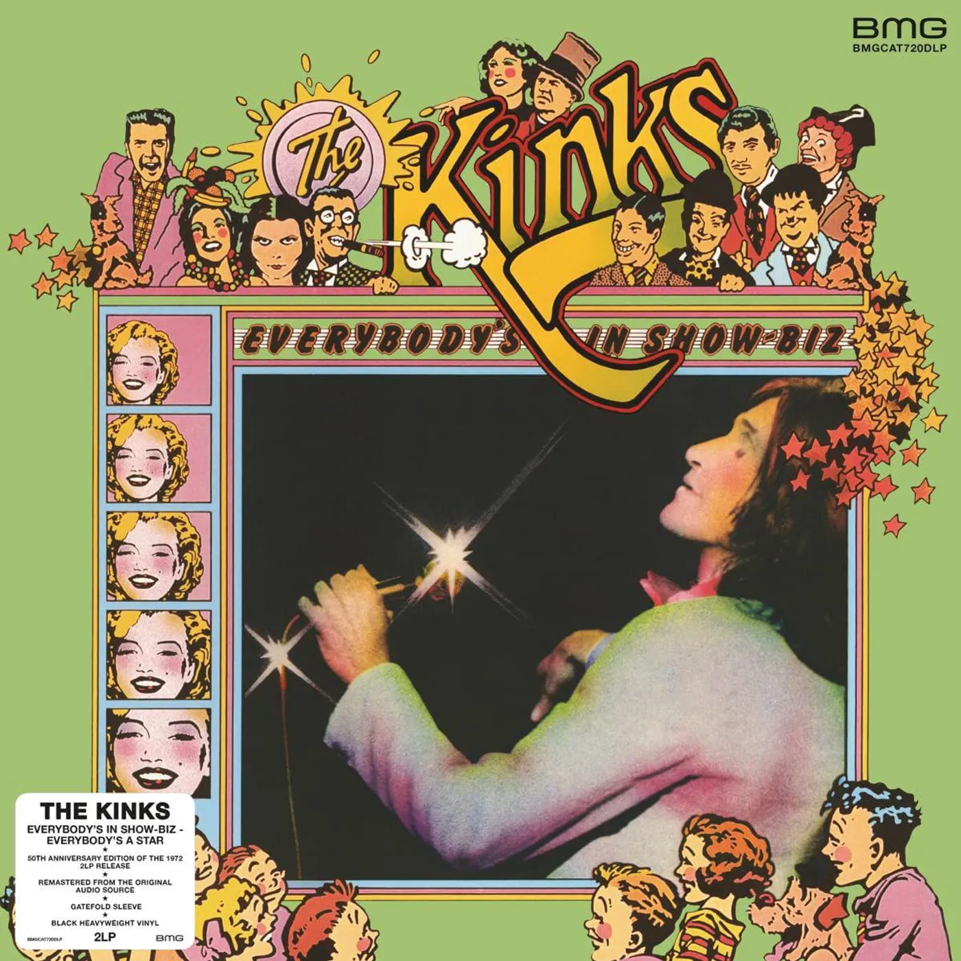 The Kinks Everybody's In Show-Biz (2LP) Vinyl Record