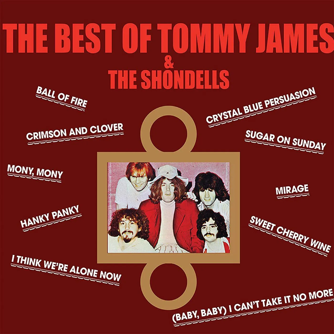 Best Of Tommy James & The Shondells (Crimson Red) Vinyl Record