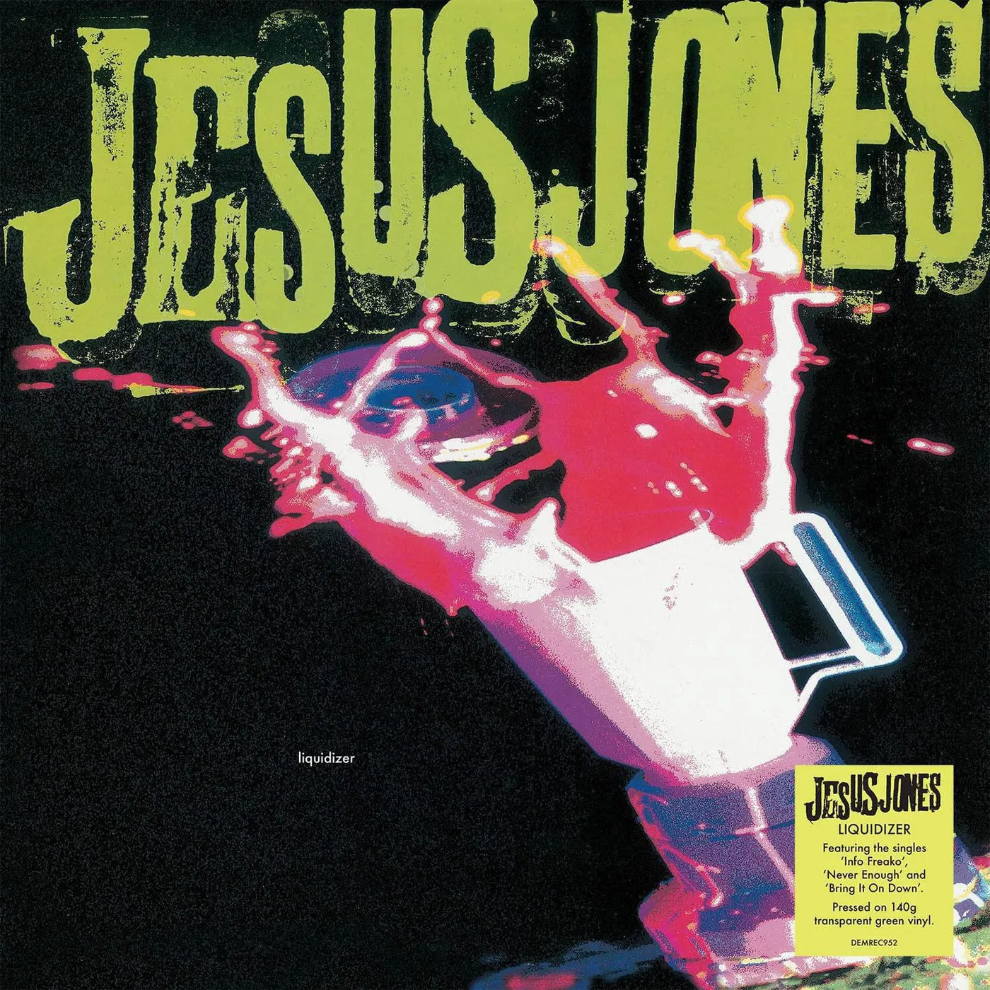 Jesus Jones Liquidizer Vinyl Record