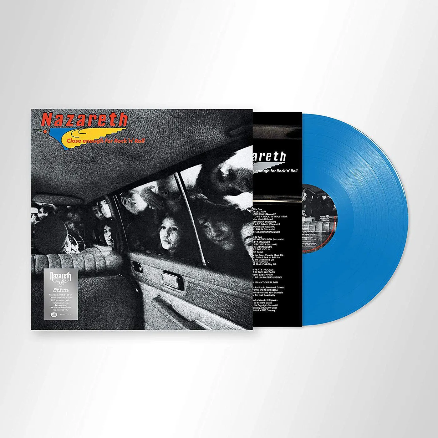 Nazareth Close Enough For Rock N Roll (Blue) Vinyl Record